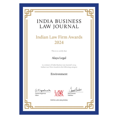 IBLJ – Indian Law Firm Awards 2024 – Environment